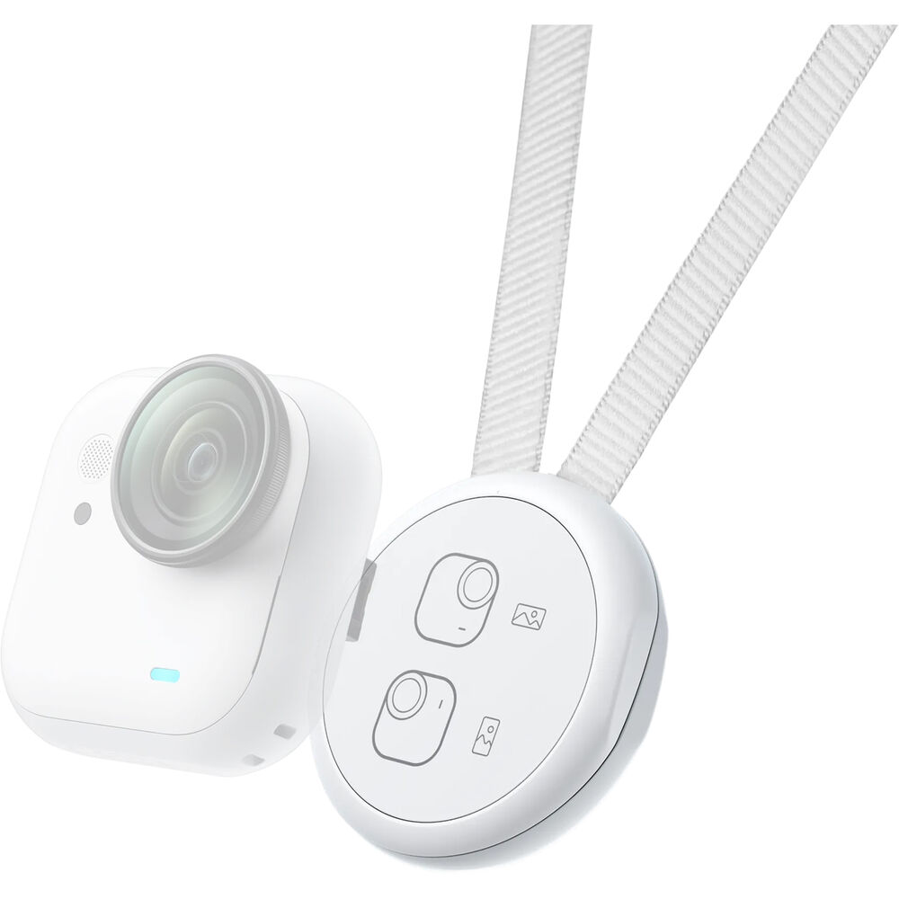 Insta360 Magnet Pendant with tiltable base for hands-free filming
