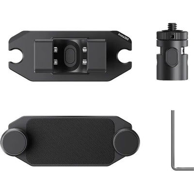 Hands-free Insta360 Magnetic Selfie Stick Holster for outdoor use
