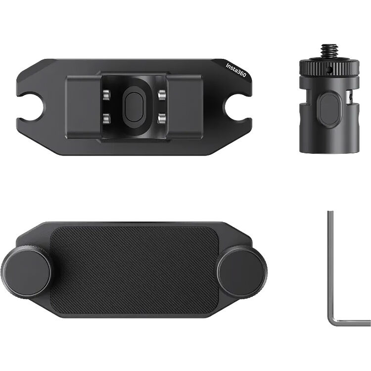 Hands-free Insta360 Magnetic Selfie Stick Holster for outdoor use
