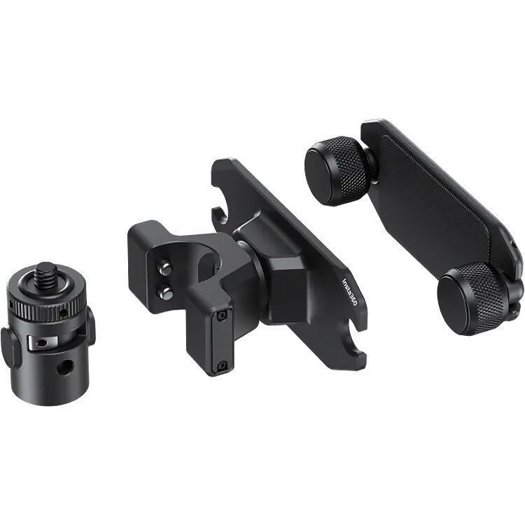 Hands-free Insta360 Magnetic Selfie Stick Holster for outdoor use
