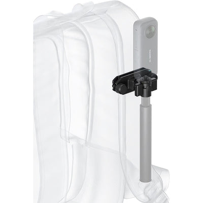 Hands-free Insta360 Magnetic Selfie Stick Holster for outdoor use
