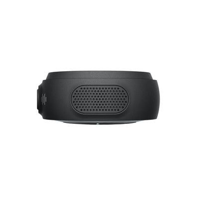 Compact Insta360 Mic Air wireless microphone transmitter weighing 7.9g with 48kHz/24-bit audio, noise reduction, magnetic clip, 10-hour battery life, and 300m wireless range for Insta360 X5 and Ace Pro 2 cameras.