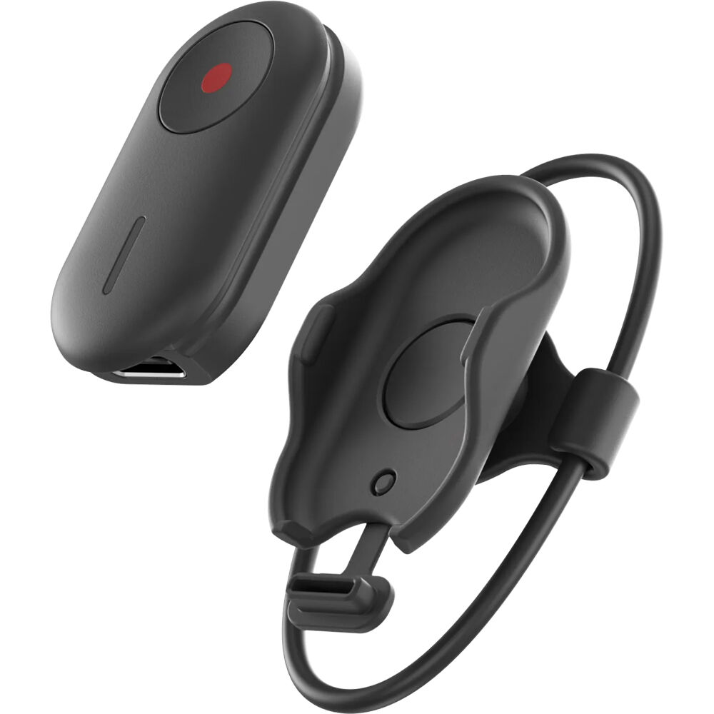 Insta360 Mini Remote with Bluetooth and 360-degree mounting base
