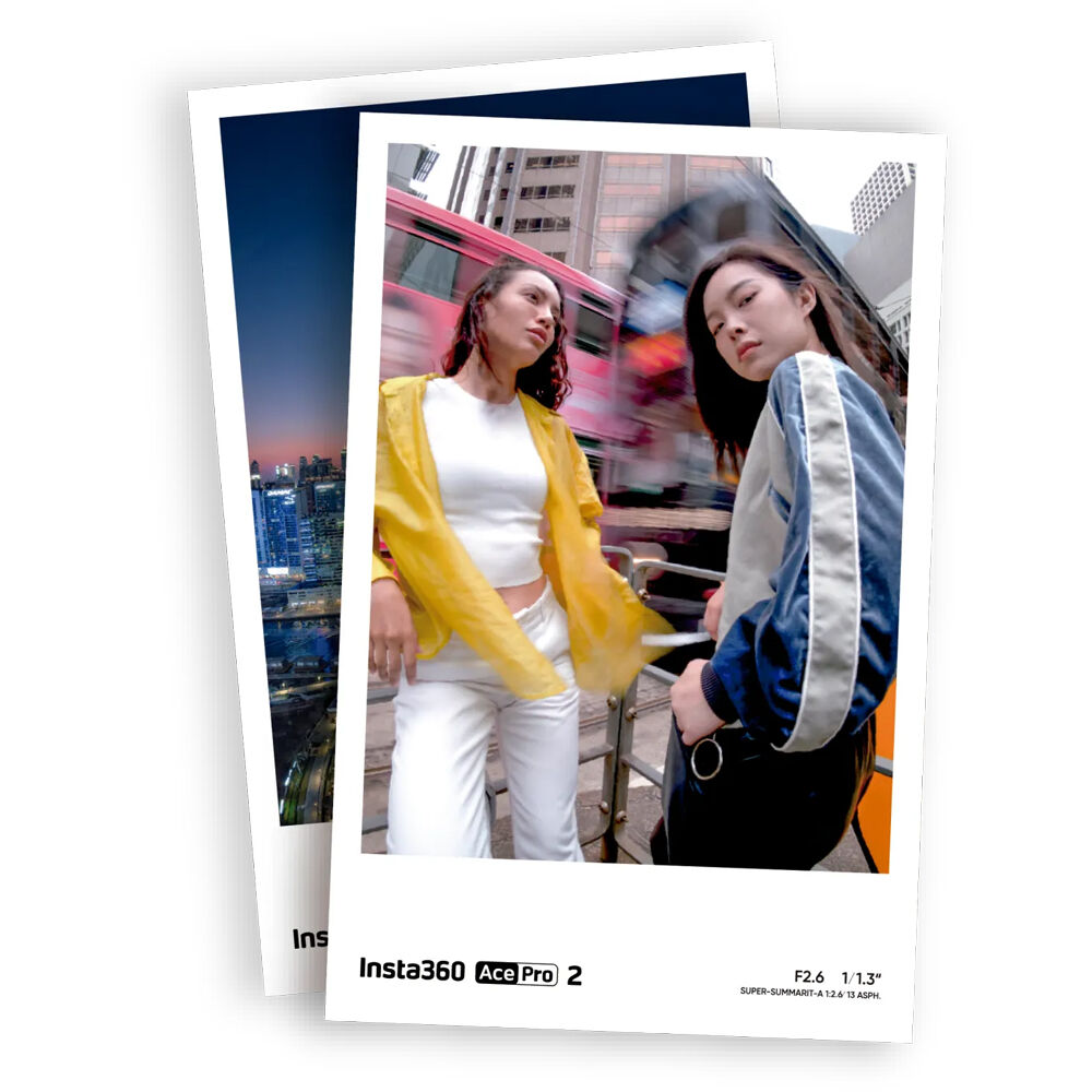 Insta360 Ace Pro 2 Photo Paper Cartridge for Pocket Printer 300 DPI laminated prints

