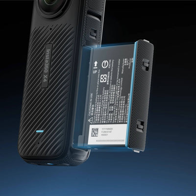 Replacement Lithium-Ion Battery 2010 mAh with fast charging. Compatible with the Insta360 X4 Air Camera
