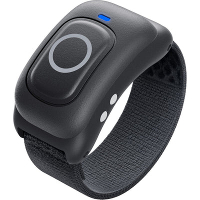 Insta360 Ring Remote wearable camera controller with elastic strap
