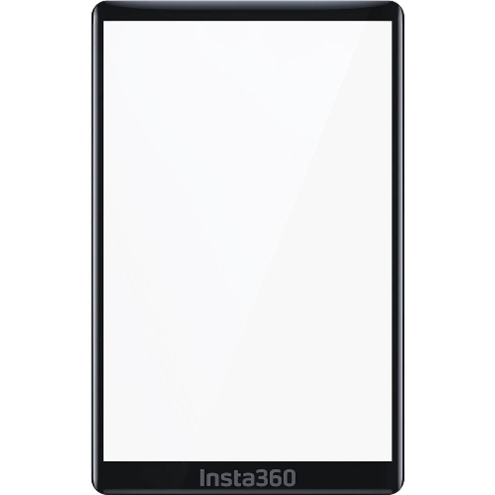 Insta360 X5 tempered glass screen protector with curved design
