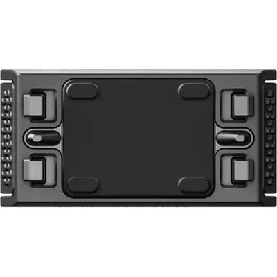 Magnetic 2-prong standard mount for Insta360 Ace and Ace Pro cameras, made of durable lightweight plastic for quick assembly and secure attachment to various accessories