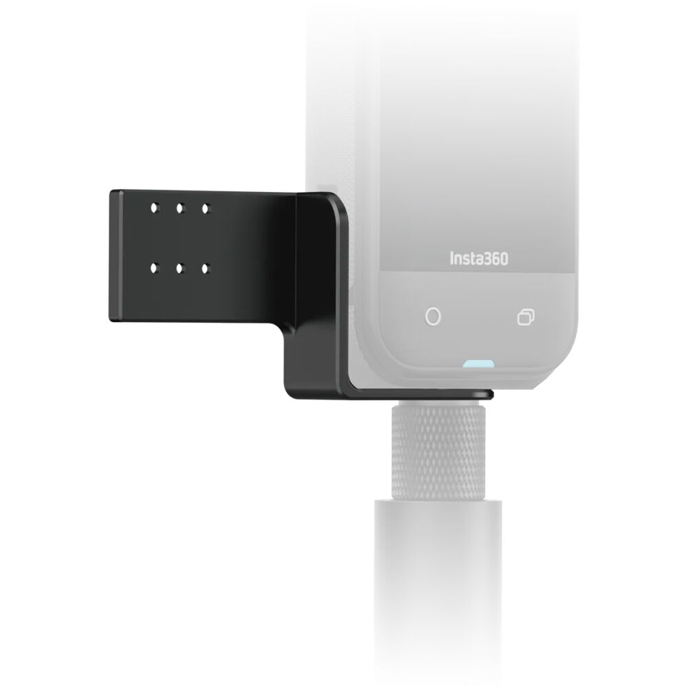 Insta360 X Series Cold Shoe bracket for RODE clip-on microphones
