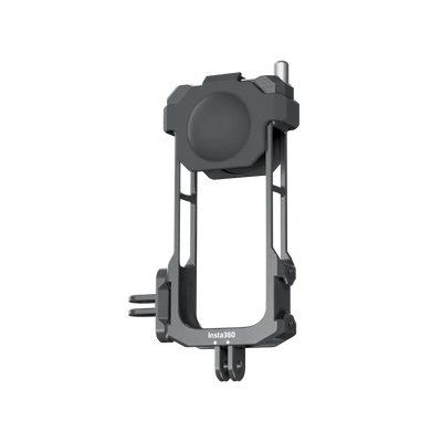 Camera mount with 'Insta360' branding on a white background