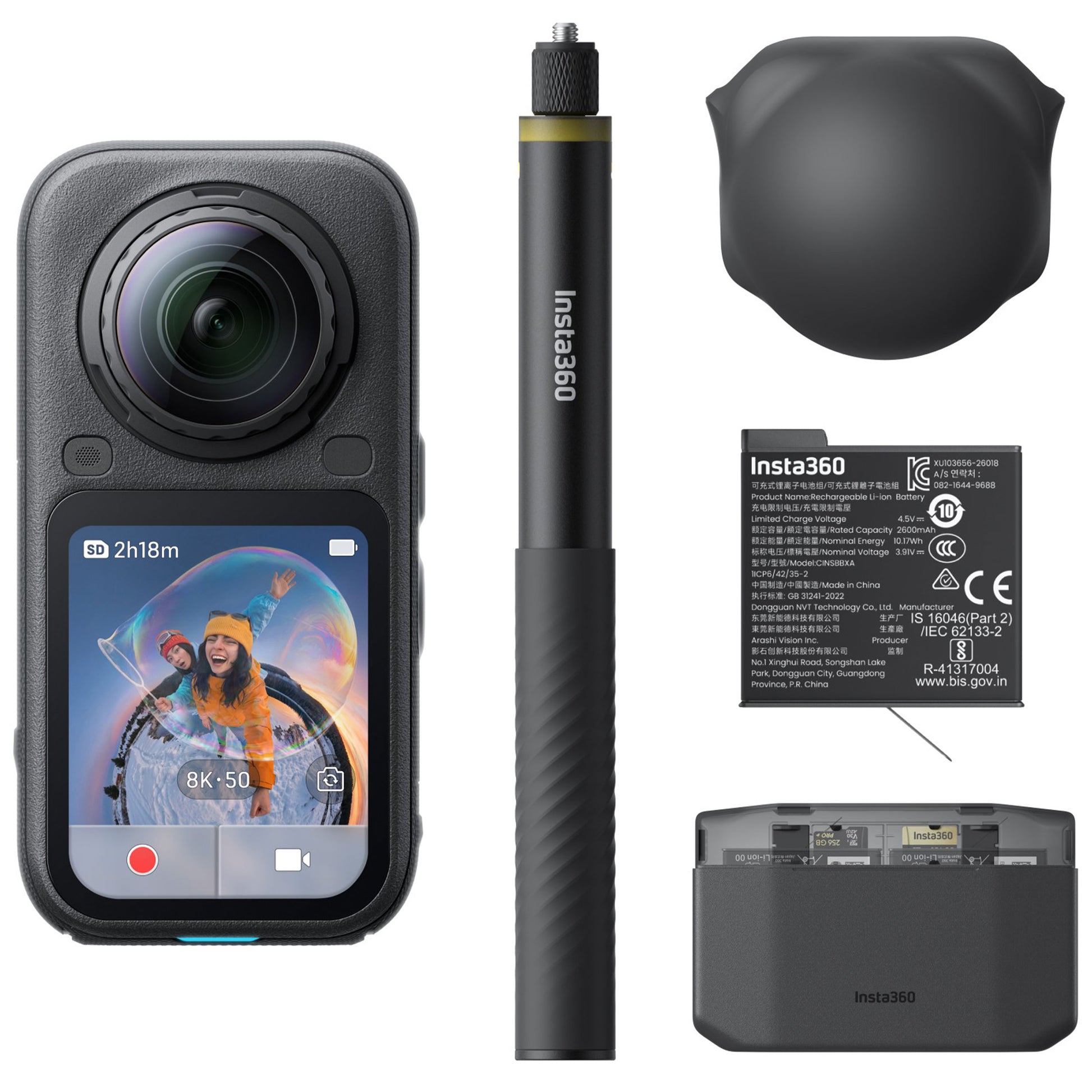 Insta360 X6 8K 360° Essentials Bundle