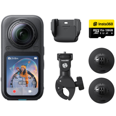 Insta360 X6 360° Motorcycle Bundle