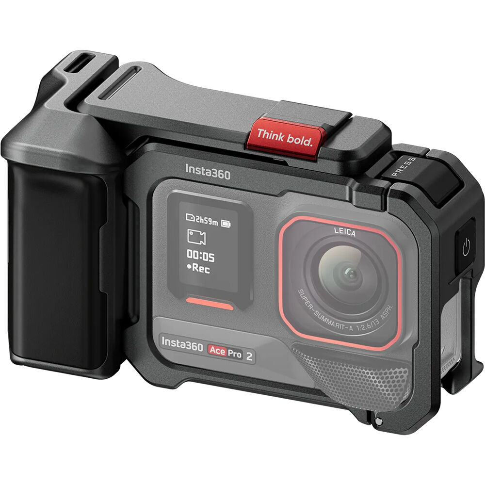 Insta360 Ace Pro 2 fitted with Xplorer Grip Kit
