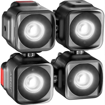 The Joby Beamo LED Light is a compact, professional-grade LED light that is waterproof and shock-resistant, designed to produce flattering skin tones with 1500 lumens of brightness.