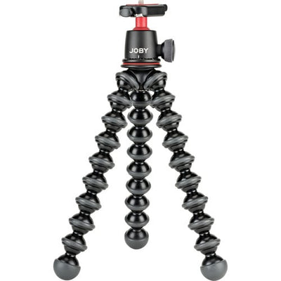 Joby gorillapod camera tripod on a white background