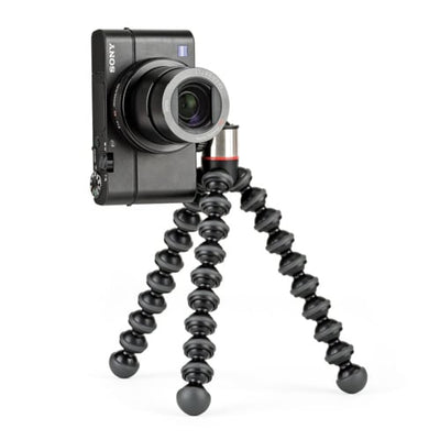 This tripod is a flexible, rugged, high-quality and designed with sleek and modern finishing specifically for point and shoot, mirrorless and compact cameras.