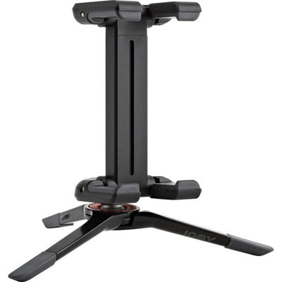 The Joby GripTight ONE Micro Stand is a portable smartphone tripod that is easy to set up small enough to fit in your pocket. It fits small and large phones.