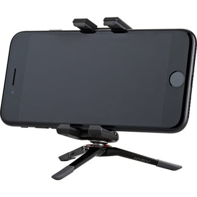 The Joby GripTight ONE Micro Stand is a portable smartphone tripod that is easy to set up small enough to fit in your pocket. It fits small and large phones.