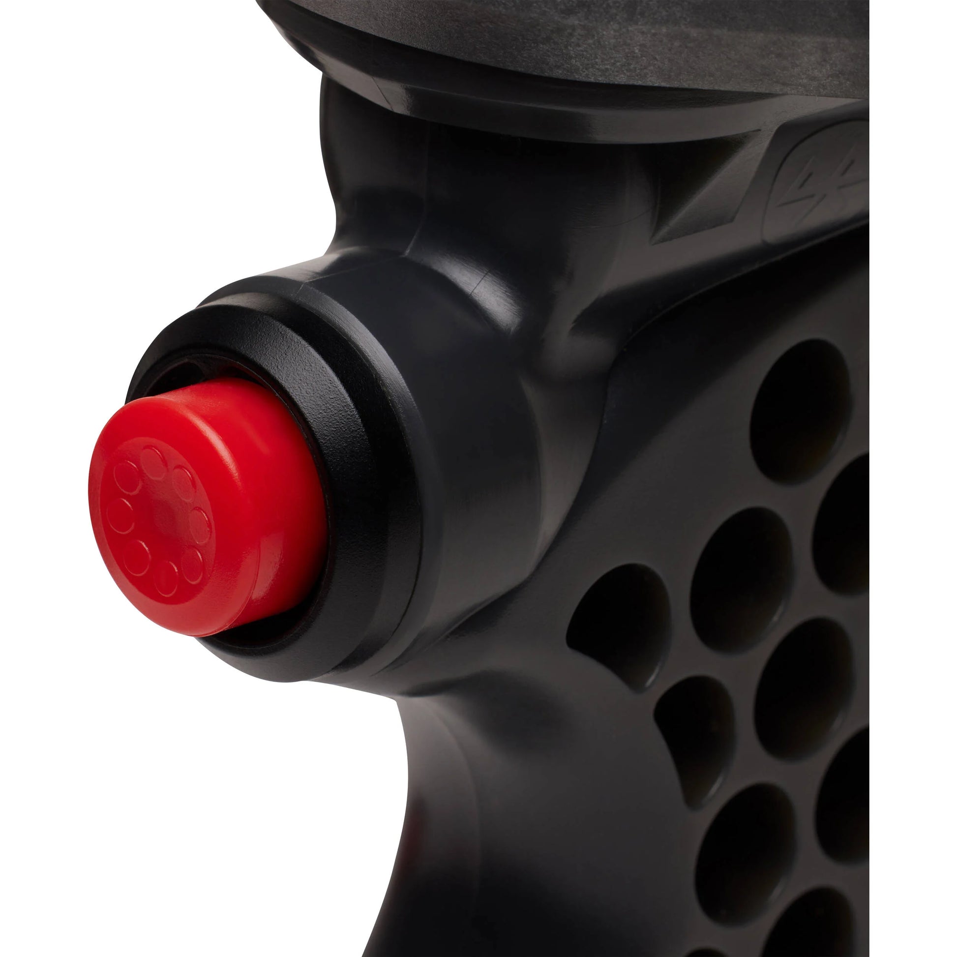 Shutter button for Joby grip on white background