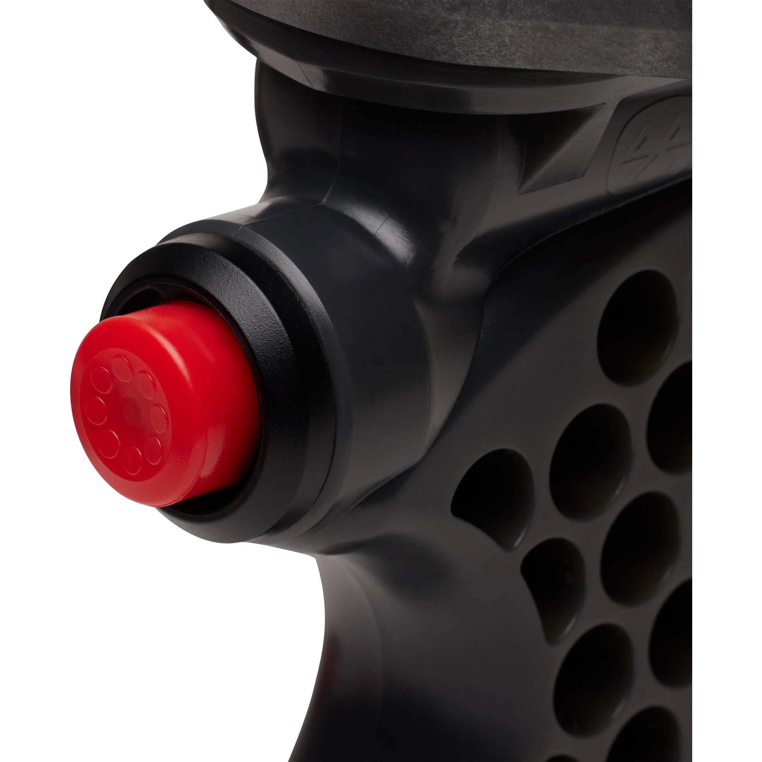 Shutter button for Joby grip on white background