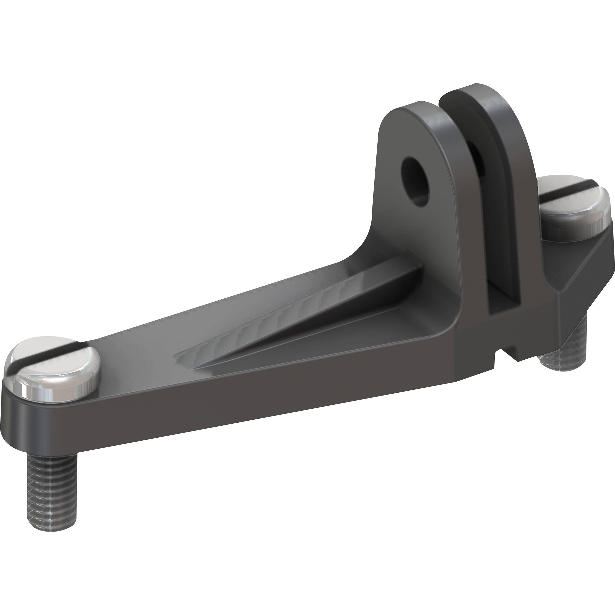 Polycarbonate Joby SeaPal GoMount adapter with mounting hardware, enabling the SeaPal Waterproof Case to connect securely to GoPro-compatible mounts and accessories for versatile use in water activities.