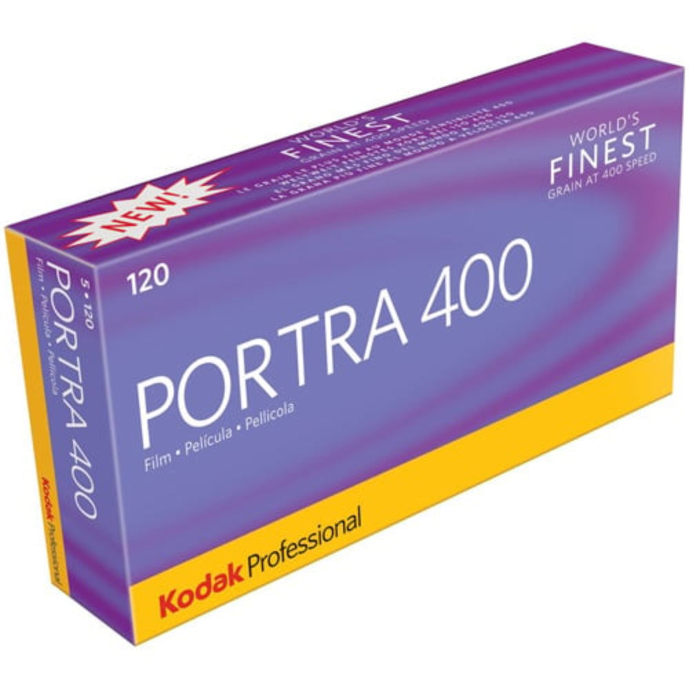 Kodak Professional Portra 400 Colour Negative 120 Film (5 Pack)