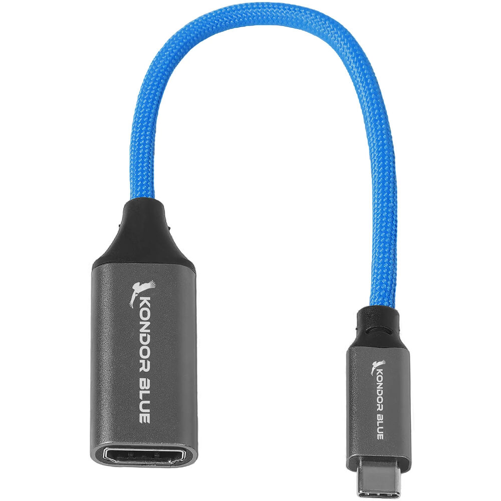Kondor Blue USB-C to female HDMI adaptor cable