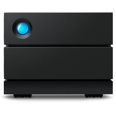 Delivers a storage capacity of 32TB, which is comprised of two 16TB Seagate IronWolf Pro 7200 rpm SATA III 3.5"; enterprise-class hard drives.