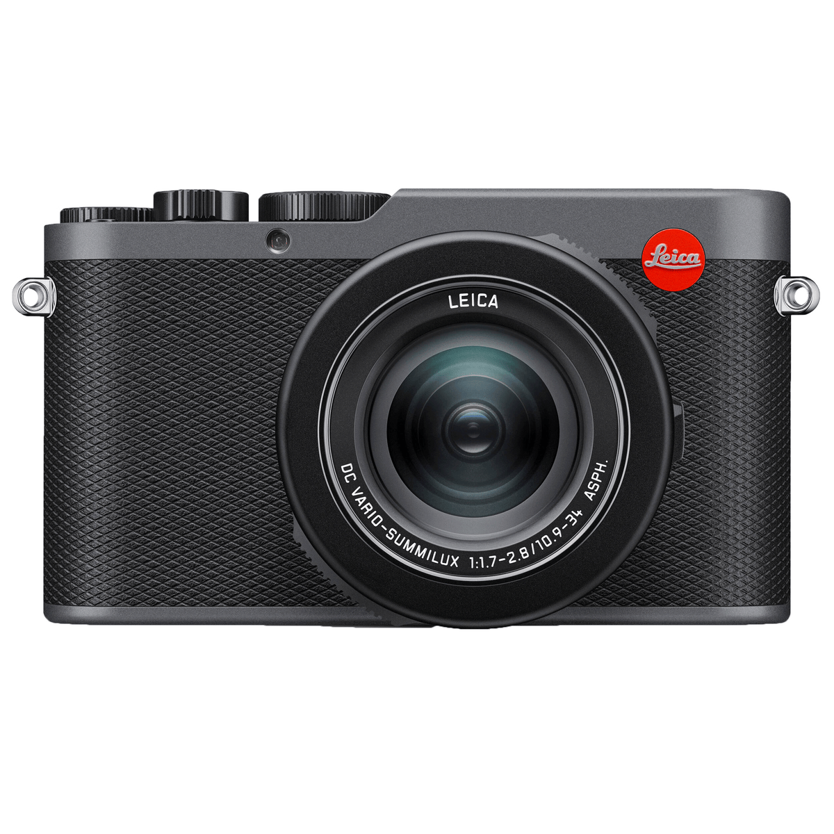 Leica D-Lux 8 Metal Grey compact camera front view