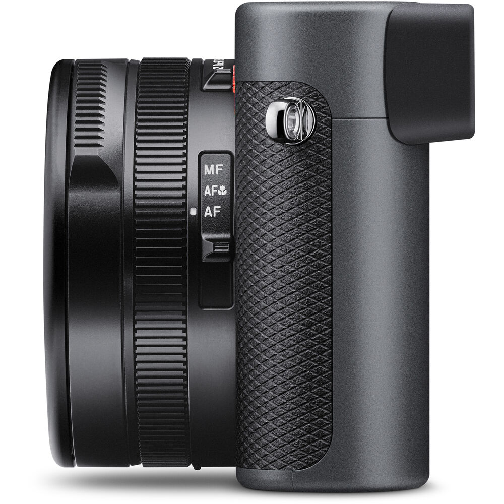 Leica D-Lux 8 Metal Grey compact camera side view