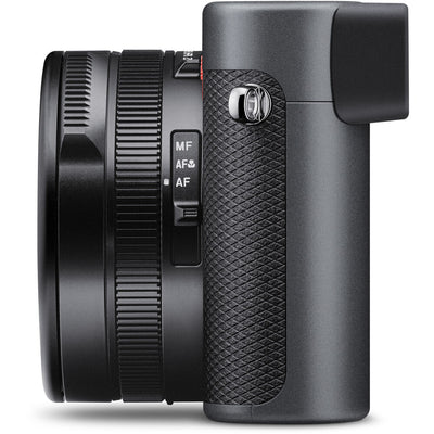 Leica D-Lux 8 Metal Grey compact camera side view