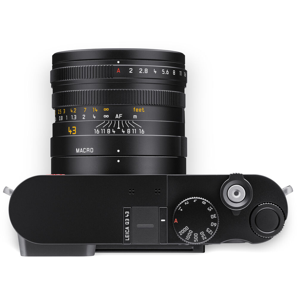Leica Q3 43 compact camera with 60 MP full-frame sensor