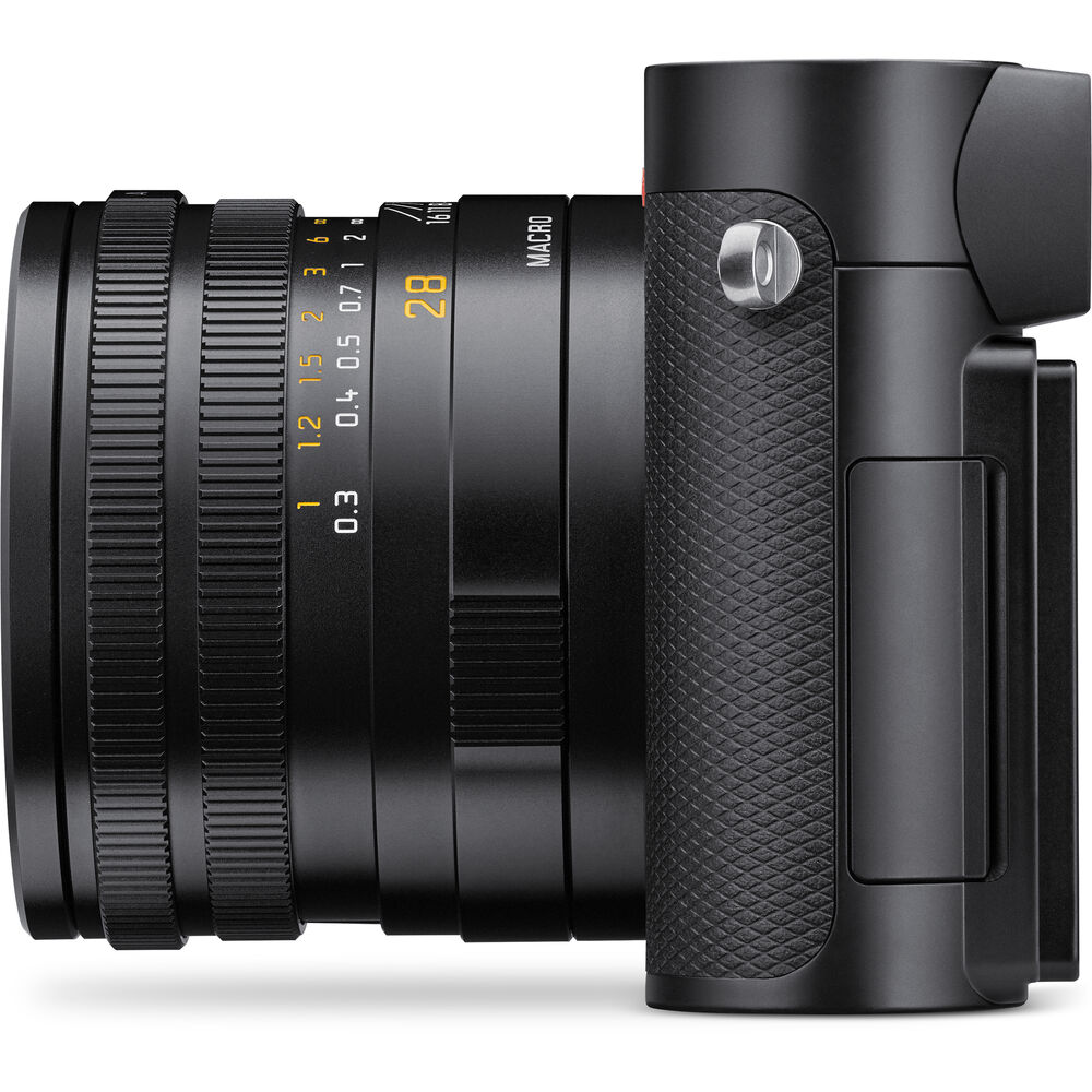 Leica Q3 camera with 60MP sensor and 8K video recording.