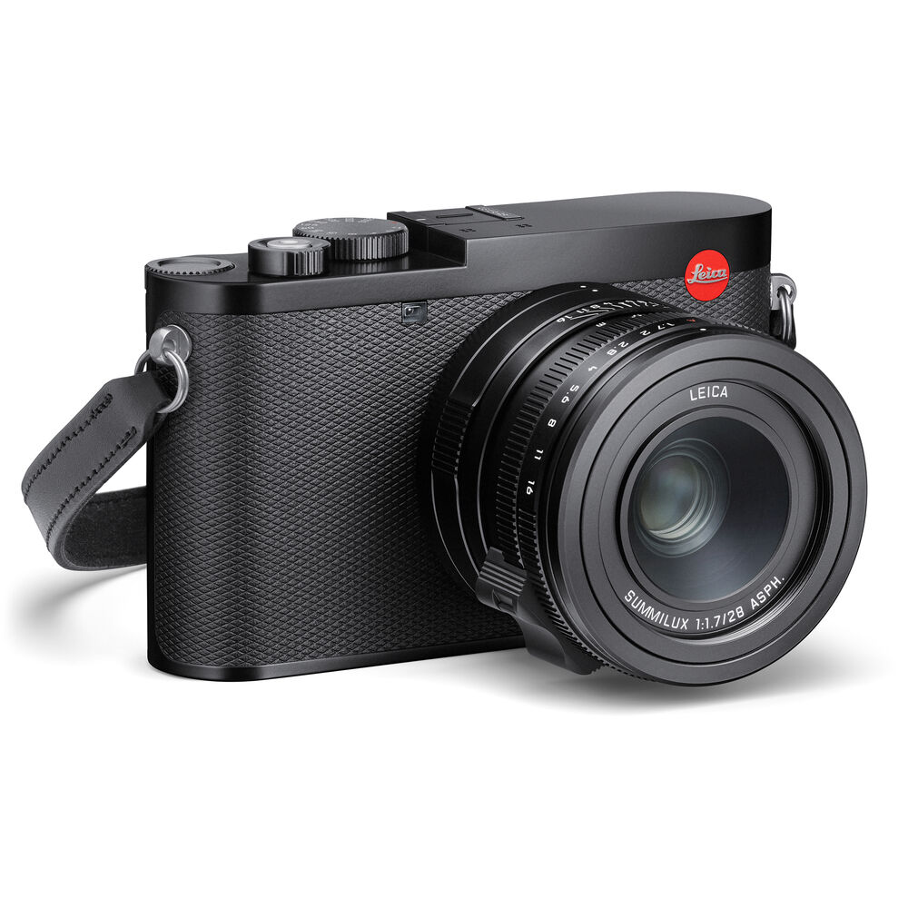 Leica Q3 camera with 60MP sensor and 8K video recording.