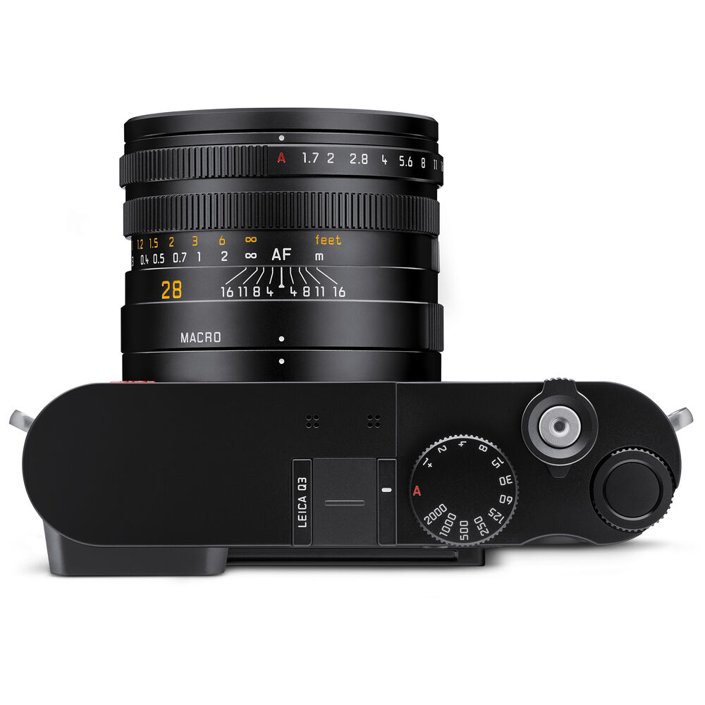 Leica Q3 camera with 60MP sensor and 8K video recording.