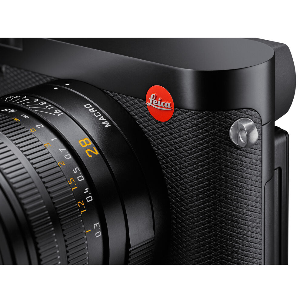 Leica Q3 camera with 60MP sensor and 8K video recording.