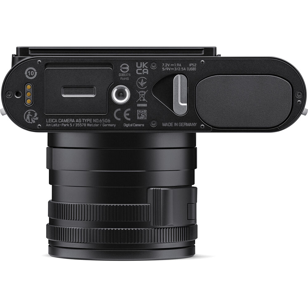 Leica Q3 camera with 60MP sensor and 8K video recording.
