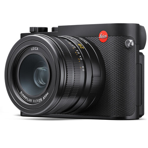 Leica Q3 camera with 60MP sensor and 8K video recording.