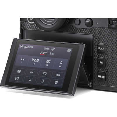 Leica SL3-P camera tilted LCD