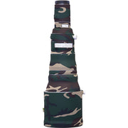 Forest green neoprene LensCoat cover for Canon RF 800mm f/5.6 IS lens