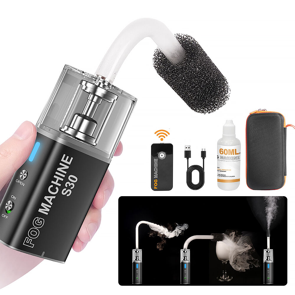 vuse alto pods coupons in store SmokeNINJA Pro GENIE Portable Fog Machine For Photography Videography – CXG main image 1