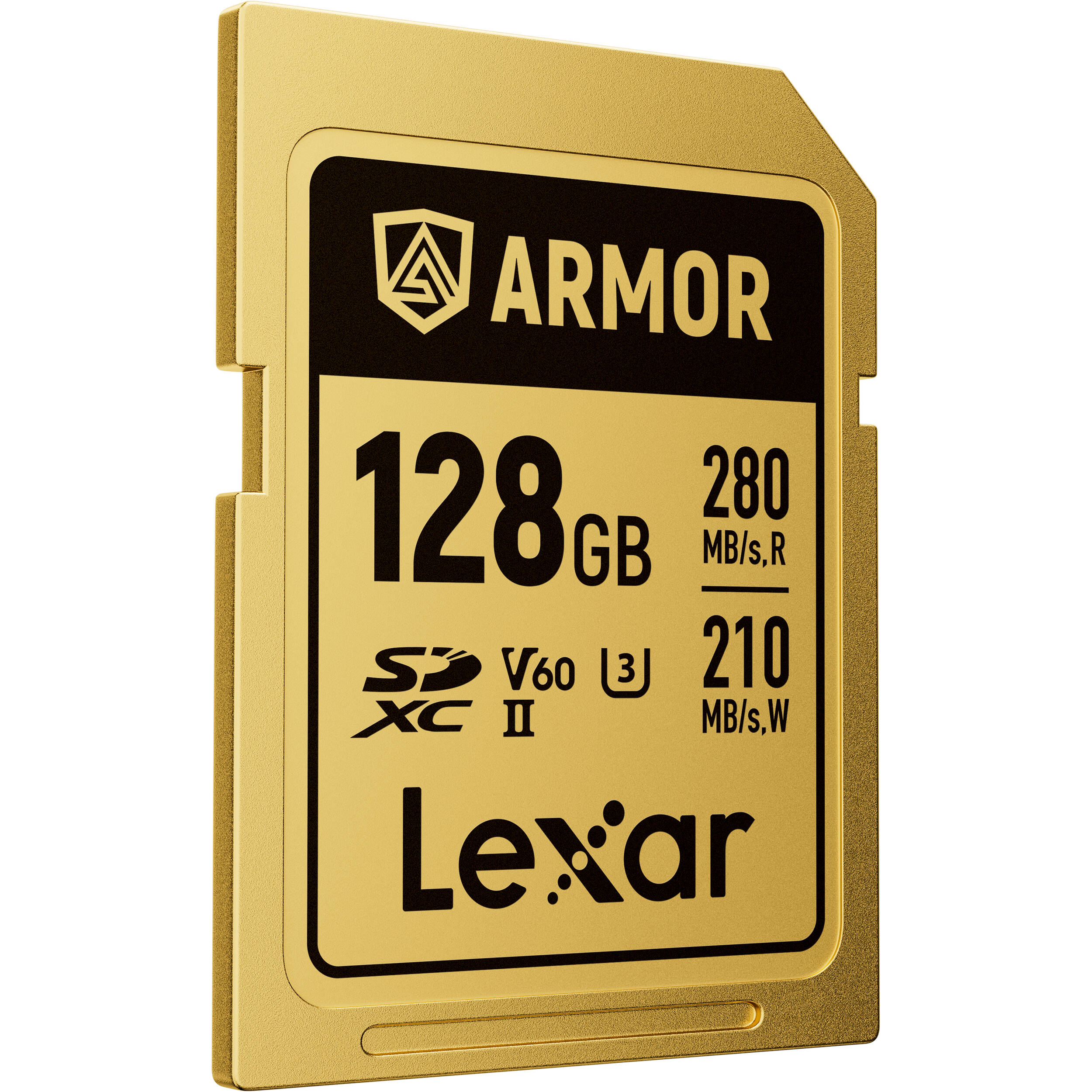 その他 L GEAR SOLID Trading Card 002 GOLDEN Lexar 128GB ARMOR Gold UHS-II SDXC Memory Card (280 MB/s)