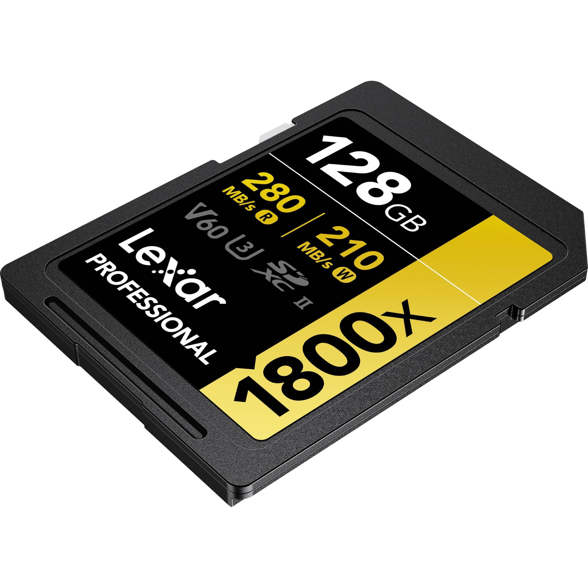 Lexar 128GB Professional 1800x UHS-II SDXC Memory Card (280MB/s