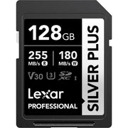Durable Lexar SILVER PLUS SD Card designed for 4K video recording