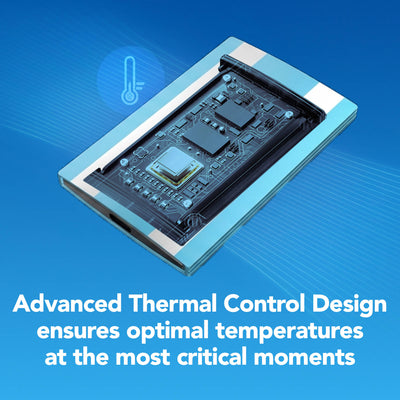 Lexar SL500 1TB Portable SSD AFA Edition - showing thermal control features