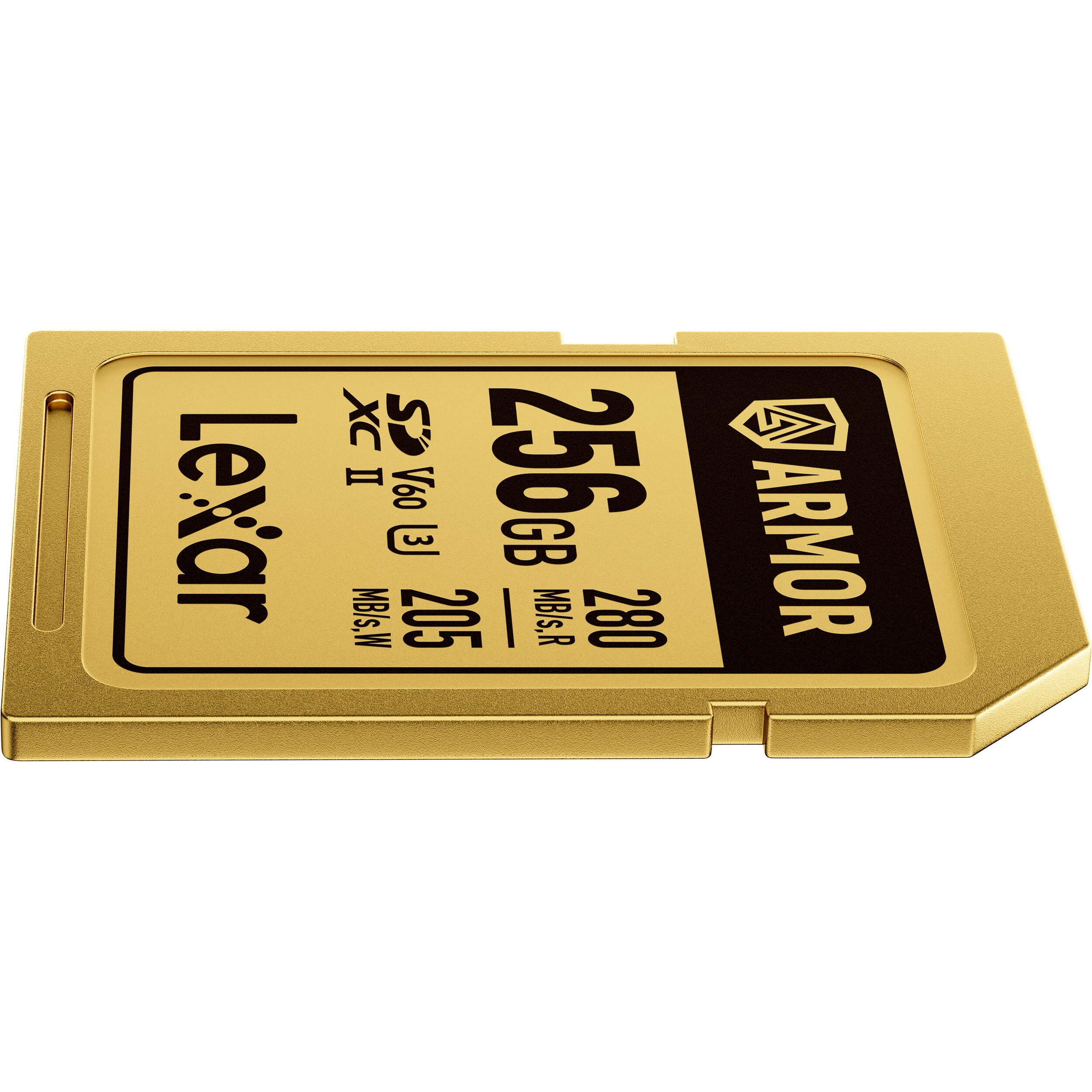 Lexar 256GB ARMOR Gold UHS-II SDXC Memory Card (280 MB/s