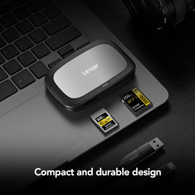 Durable Lexar CFexpress Type A memory card for cinema-quality video capture