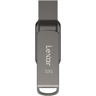 Lexar JumpDrive Dual Drive D400 USB 3.1 Type-C (32GB) – versatile, high-speed storage for USB-C and USB-A devices.