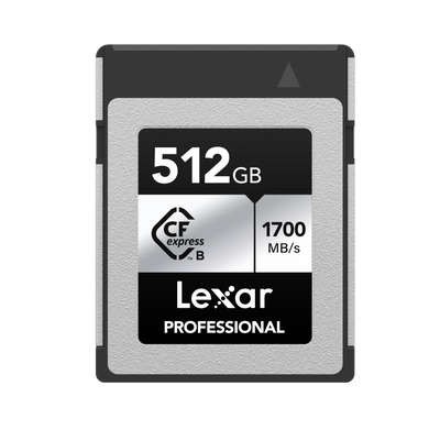 Lexar SILVER SE CFexpress Type B card for 8K video