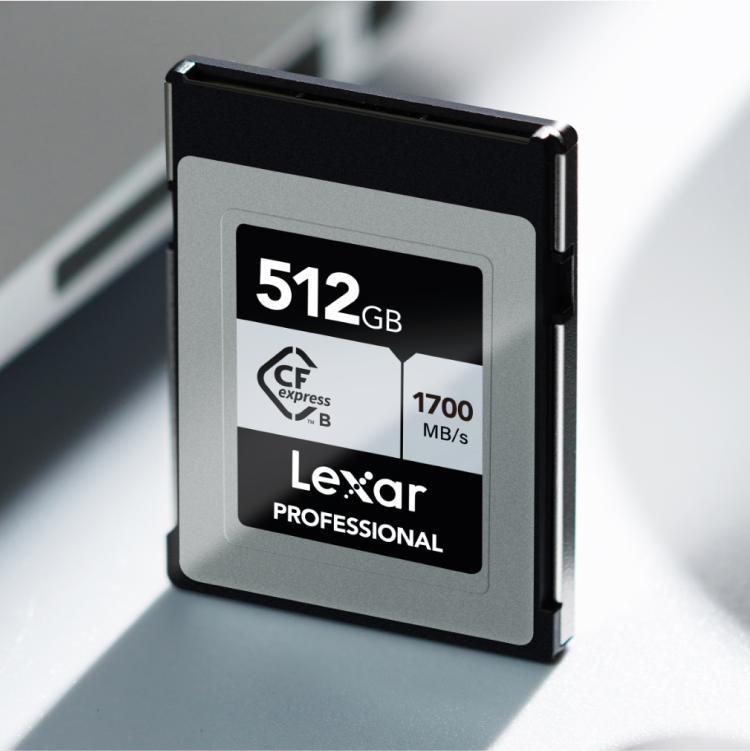 Lexar Professional 512GB Silver SE CFexpress Type-B Card